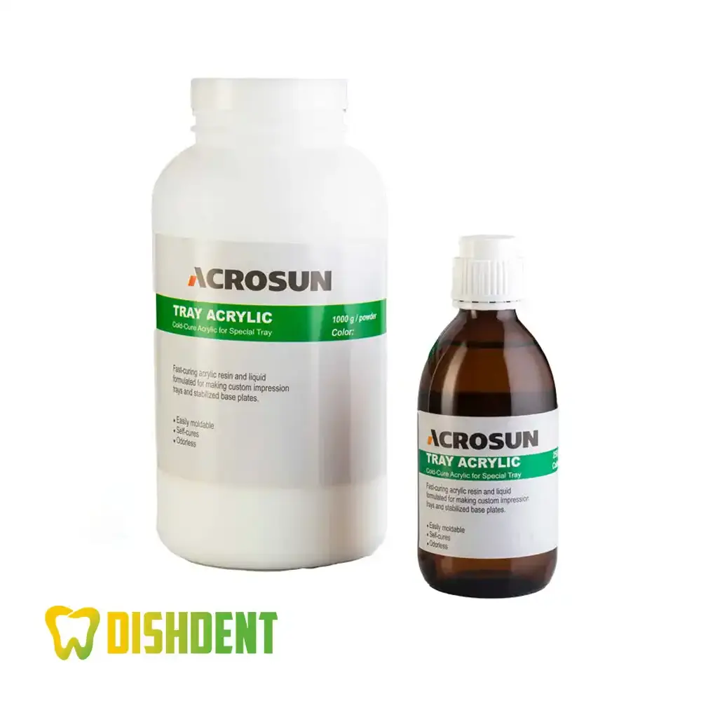آکریل قاشقک آکروسان بتادنت-Custom Tray Acrylic Acrosun