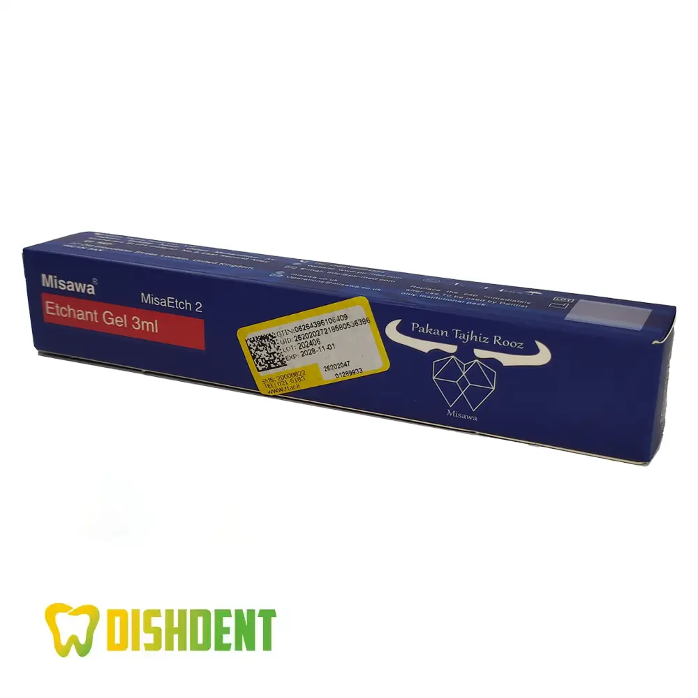 اسید اچ میساوا 3 میلی-Misawa Etchant Gel
