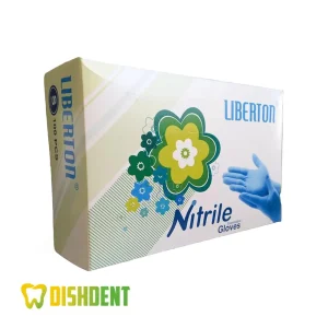 دستکش معاینه نیتریل بدون پودر لیبرتون