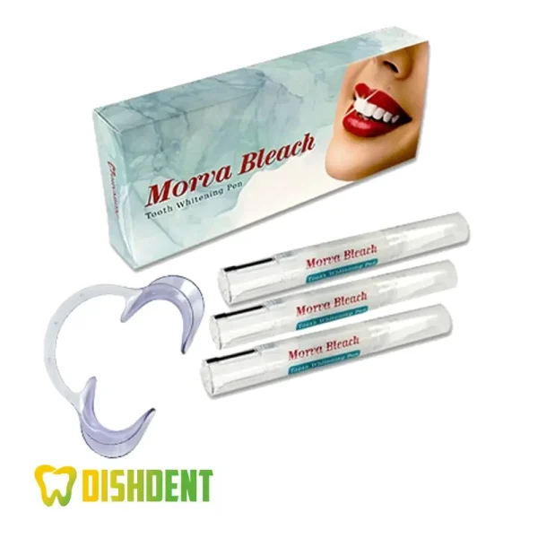 مروا بلیچ قلم سفید کننده دندان 2 قلم+دهان باز کن مروابن